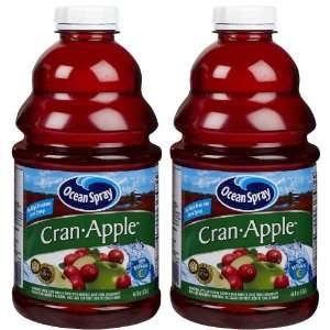 Ocean Spray Cranapple Juice, 46 oz, 2 pk  Grocery 