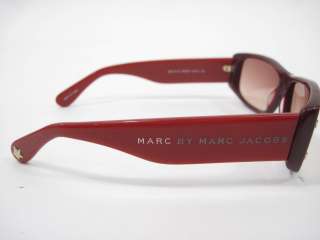 MARC by MARC JACOBS Red Plastic Sunglesses In Bag  