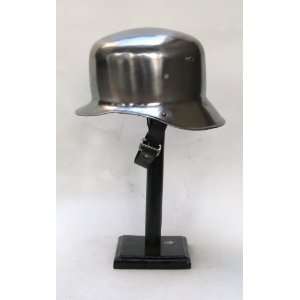  Replica World War I Helmet in Steel with Leather Liner 