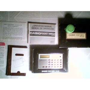  Casio Computer Co., Ltd. Casio Pocket Watch Electronic 