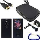   Skin (Black), Hard Case (Black), and Accessories Sony 3D Bloggie HD