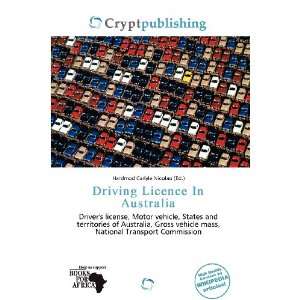   Licence In Australia (9786200532596) Hardmod Carlyle Nicolao Books
