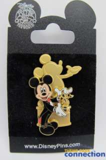 Disney Cruise Line Award DCL Golden Mickey Mouse Statue Show 3D Pin 