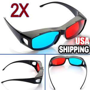 Red Blue Cyan NVIDIA 3D VISION DISCOVERY Myopia General Glasses For 
