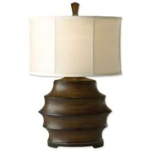  Carolyn Kinder Wood Finish Lamps Furniture & Decor