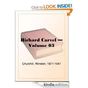 Richard Carvel   Volume 03 Winston Churchill  Kindle 
