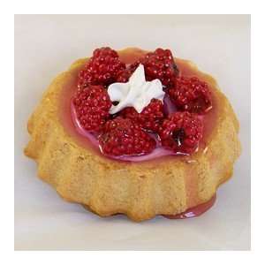   : Delicious Looking Faux Rasberry Tart w/ Whipped Cream: Toys & Games