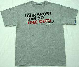   HAS NO TIME OUTS Mens Medium T Shirt 2012 WOD Crossfit CF NEW  