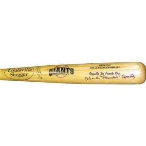 Orlando Cepeda Autographed Baseball Bat   Louisville Slugger 