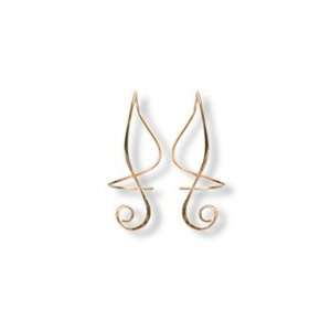  Earspiral tm Earrings C53S GF14K Gold filled. Harry Mason Jewelry