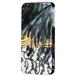 LADY GAGA   Queen Feather Protector Snap On Case Cover for iPhone 4 