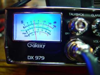 GALAXY DX 979 40 CH CB RADIO,AM/SSB,STARLITE FACEPLATE,DUAL MOSFETS 
