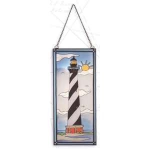   Lighthouse Nautical Stained Glass Window Decoration