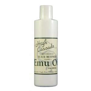  Emu Oil   AEA Certified Fully Refined Grade A 8oz Health 