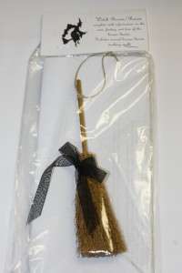 Mini Besom / Broom with spells  Wicca, Witch, Pagan  