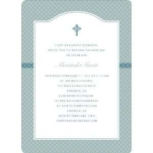  Truly Traditional Baptism Invitation: Health & Personal 