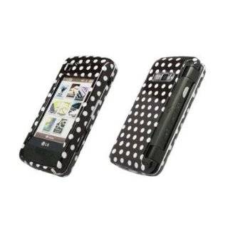  Black and White Polkadots Design Snap On Cover Hard Case 