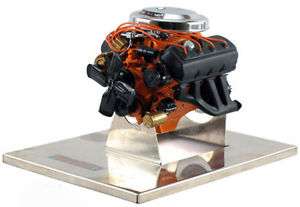 426 Chrysler Hemi Pewter Model Engine, Collectable 112  