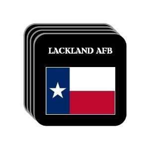  US State Flag   LACKLAND AFB, Texas (TX) Set of 4 Mini 
