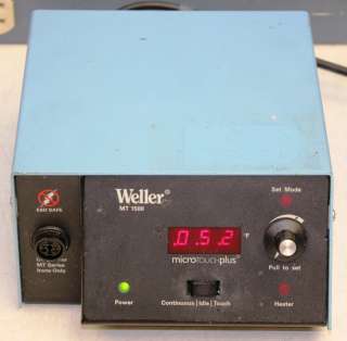 Weller MT1500 Microtouch Plus SMT / Thru Hole Soldering Station  