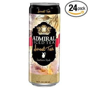 Hansen Beverage Company Admiral, Sweet Tea, 24 Ounce (Pack of 24 