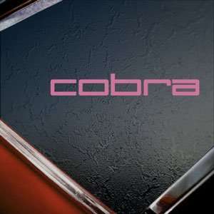 COBRA GOLF CLUBS Pink Decal Car Truck Window Pink Sticker 