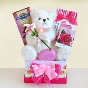 Beary Big Hug for Mom   Gourmet Chocolate Gift Basket:  