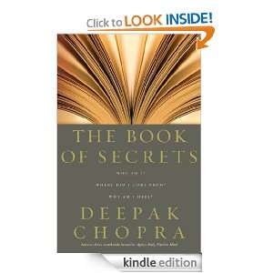 The Book Of Secrets Deepak Chopra  Kindle Store