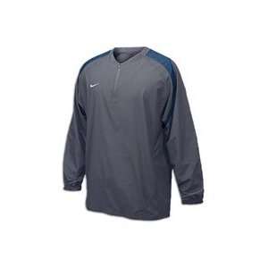  Nike Wheelhouse L/S Jacket   Mens   Flint Grey/Navy/White 