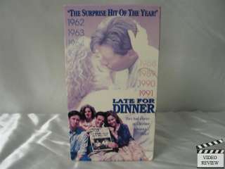 Late For Dinner VHS Brian Wimmer, Peter Berg 043396754430  