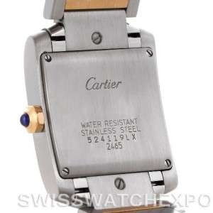 Cartier Tank Francaise Midsize Steel 18k Gold W51012Q4 710069188358 
