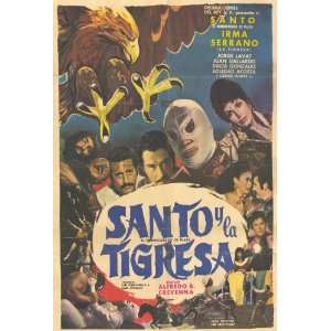  Santo y el aguila real Movie Poster (27 x 40 Inches   69cm 