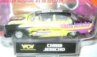 1955 55 CHEVY BEL AIR CHRIS JERICHO WCW DIECAST RARE!!  