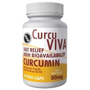 CurcuViva (60 Veggie Caps) Curcumin Turmeric Brand A.O.R 