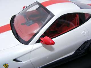 18 MR Ferrari 599 GTO Pearl White / Red limited 20 pc  