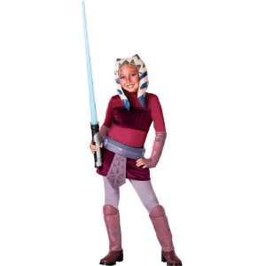   Star Wars Animated Deluxe Ahsoka Child Costume 883199L Toys & Games