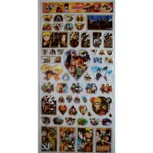 Anime Naruto and Characters Sticker Sheet #1