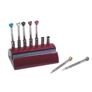  WATCHMAKER SCREWDRIVERS & STAND SET OF 7: Home Improvement