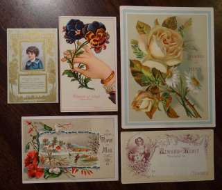 Victorian REWARD OF MERIT Cards 1800s  