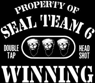 Seal Team 6 Kills Osama Bin Laden Dead Funny T Shirt  