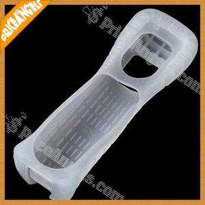 New White Silicone Jacket sleeve cover for Nintendo Wii Remote  