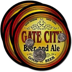 Gate City, VA Beer & Ale Coasters   4pk