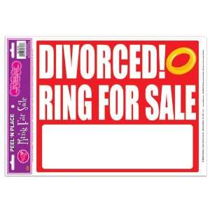  Lets Party By Beistle Company Divorced Ring for Sale Peel 