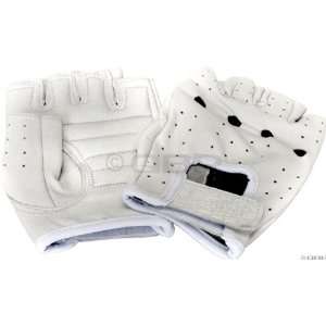  Odyssey Aitken Bandit Fingerless Glove: White; MD: Sports 
