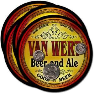  Van Wert, IA Beer & Ale Coasters   4pk: Everything Else