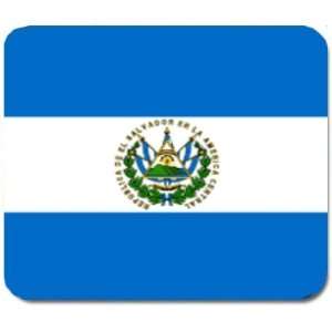  El Salvador Salvadoran Flag Mousepad Mouse Pad Mat: Office 