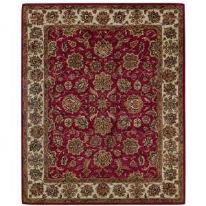  Capel Rugs Regal Persian Collection 565 Red/Ivory 6 Round 