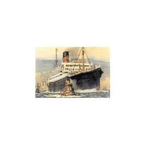  Cunard White Star Poster Print