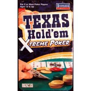  Texas Holdem Xtreme Poker with Rules and 50 Poker Chips 