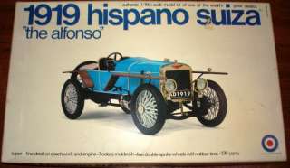 Entex 116 1919 Hispano Suiza The Alfonzo #8202  